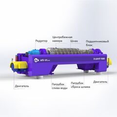 Декантерная центрифуга R350